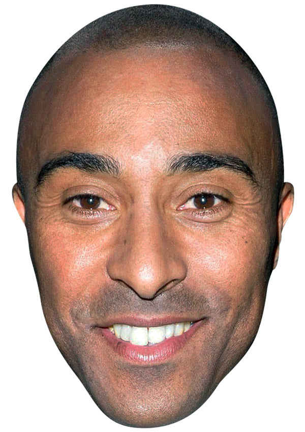 COLIN JACKSON JB - Athletics Fancy Dress Cardboard Celebrity Party Face Mask