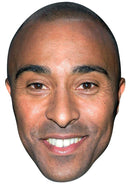 COLIN JACKSON JB - Athletics Fancy Dress Cardboard Celebrity Party Face Mask