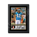 Colin Jones 2 Limited Edition Football Signed Print - American Footballer