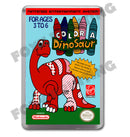 Colour A Dinosaur Retro Nintendo NES Game Inspired Fridge Magnet 181