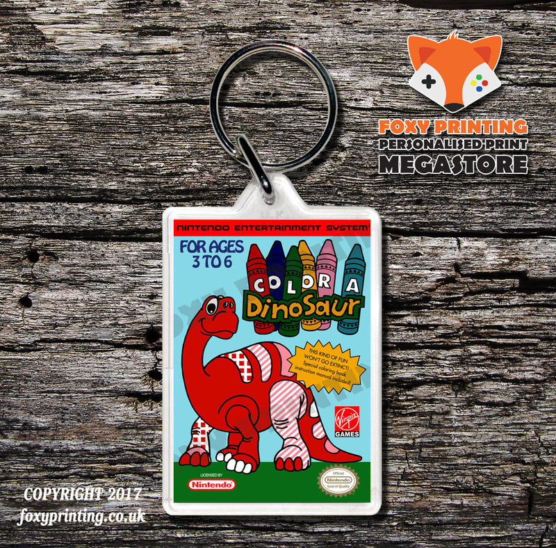 Codename Viper Retro NES Game Cover Art Gaming Keyring