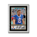 Colton Schmidt 1 Limited Edition Football Signed Print - American Footballer