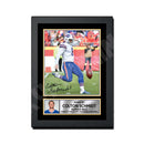 Colton Schmidt 2 Limited Edition Football Signed Print - American Footballer