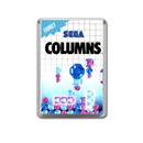 Columns Sega Master System Game Inspired Fridge Magnet