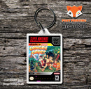 Congos Caper Game Inspired Retro Gaming Keyring