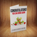 Congratulations New Baby INSPIRED Adult Personalised Birthday Card Birthday Card