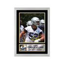 Connor Williams Limited Edition Football Signed Print - American Footballer