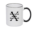 Copper Black Handle Alchemy Mug GOTHIC GOTH HORROR STARS HORROSCOPE BLACK MAGIC MUG