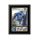 Cornelius Washington Limited Edition Football Signed Print - American Footballer