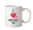 I Love Courteney Cox Mug - I Love Celebrity Mug - Novelty Gift Printed Tea Coffee Ceramic Mug
