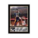 Courtland Sutton Limited Edition Football Signed Print - American Footballer