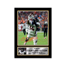 Courtland Sutton 2 Limited Edition Football Signed Print - American Footballer