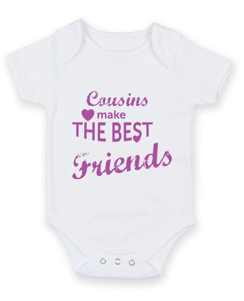 Cousins Make The Best Friends 2 Baby Grow Bodysuit