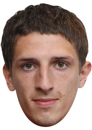 CRAIG CATHCART MASK JB - Footballer Fancy Dress Cardboard Celebrity Party Face Mask