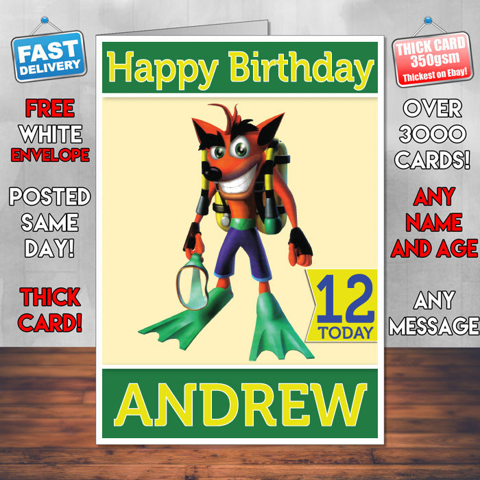 Personalised Birthday Card