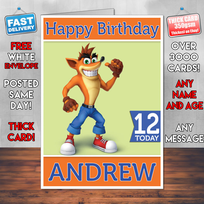 Personalised Birthday Card
