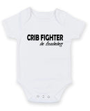 Crib Fighter In Training Personalised Baby Boy Girl Unisex Short Sleeve Bodysuit