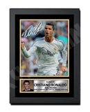 Cristiano Ronaldo 1 Limited Edition Football Player Signed Print - Football