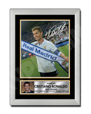 Cristiano Ronaldo 2 Limited Edition Football Player Signed Print - Football