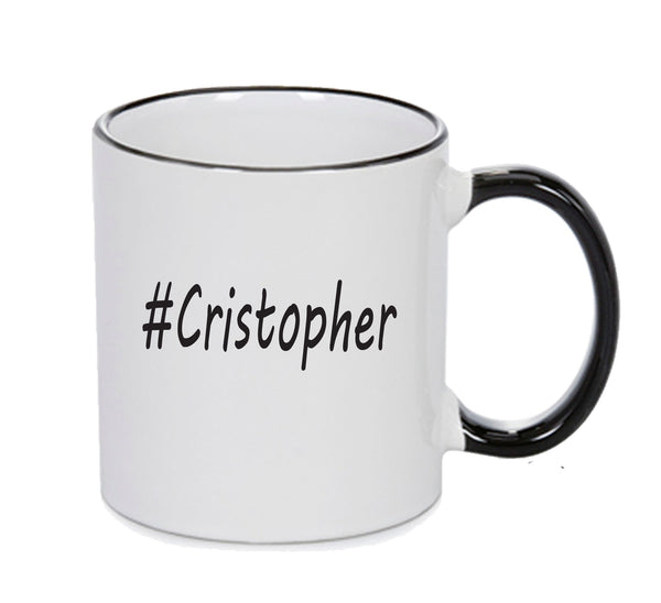 Personalised Your CUSTOM Name Cristopher Printed Mug – printed mug product image 1