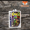 Croc2 Gameboy Colour Retro Gaming Nintendo Style Keyring