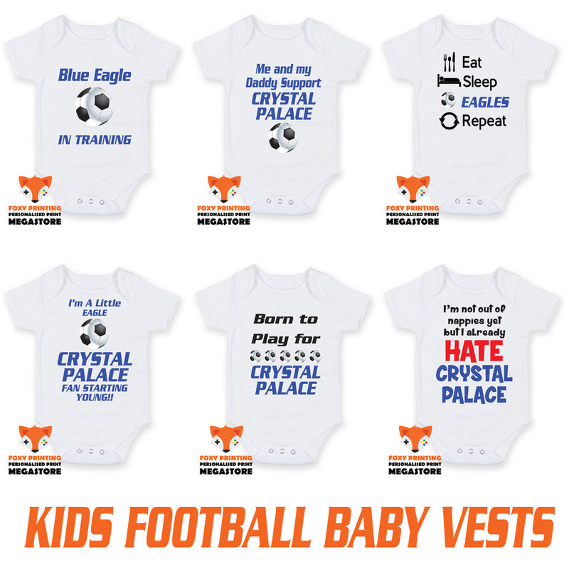Crystal Palace Football Vests