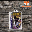 Crystalis Gameboy Colour Retro Gaming Nintendo Style Keyring