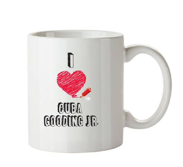 I Love Cuba Gooding Jr Celebrity Mug Office Mug – printed mug product image 1