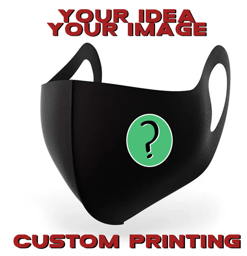 Custom Printed YOUR IMAGE Face Covering