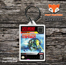 Cybernator Game Inspired Retro Gaming Keyring