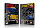 D Force Replacement Nintendo SNES Game Case Or Cover
