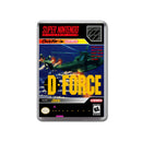 D-Force - SNES Inspired Game Retro Gaming Magnet