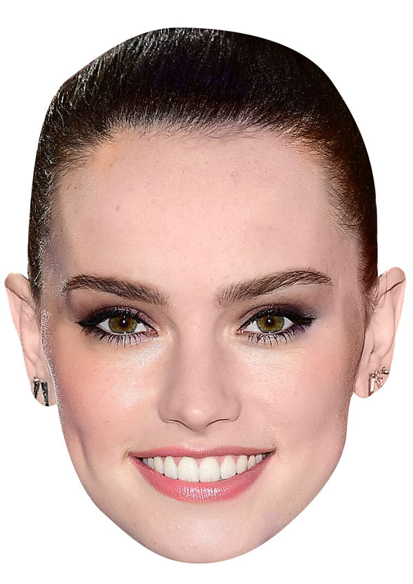 DAISY RIDLEY JB Actor Movie Tv Celebrity Party Face Mask
