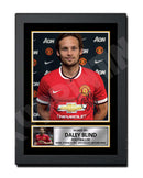 DALEY BLIND 2 Limited Edition Football Player Signed Print - Football