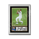 DALE STEYN Limited Edition Cricketer Signed Print - Cricket Player