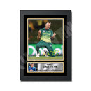 DALE STEYN 2 Limited Edition Cricketer Signed Print - Cricket Player