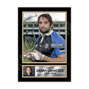DANNY GREWCOCK 1 Limited Edition Rugby Player Signed Print - Rugby