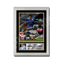 DANNY SCHOFIELD 2 Limited Edition Football Player Signed Print - Football