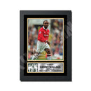 DANNY WALLACE 2 Limited Edition Football Player Signed Print - Football