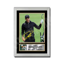 DANNY WILLETT Limited Edition Golfer Signed Print - Golf