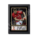 DAN BIGGAR 1 Limited Edition Rugby Player Signed Print - Rugby