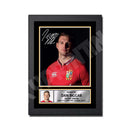 DAN BIGGAR 2 Limited Edition Rugby Player Signed Print - Rugby