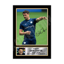 DAN CARTER 1 Limited Edition Rugby Player Signed Print - Rugby