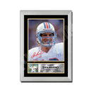 DAN MARINO 2 Limited Edition Football Signed Print - American Footballer