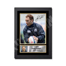 DAN PARKS 1 Limited Edition Rugby Player Signed Print - Rugby