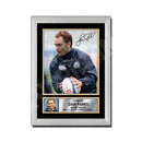 DAN PARKS 1 Limited Edition Rugby Player Signed Print - Rugby