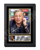 DAN PETRESCU Limited Edition Football Player Signed Print - Football