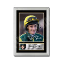 DARYL JACOB Limited Edition Horse Racer Signed Print - Horse Racing