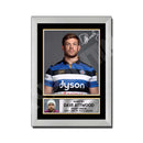 DAVE ATTWOOD 1 Limited Edition Rugby Player Signed Print - Rugby