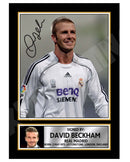 DAVID BECKHAM 2 Limited Edition Football Player Signed Print - Football
